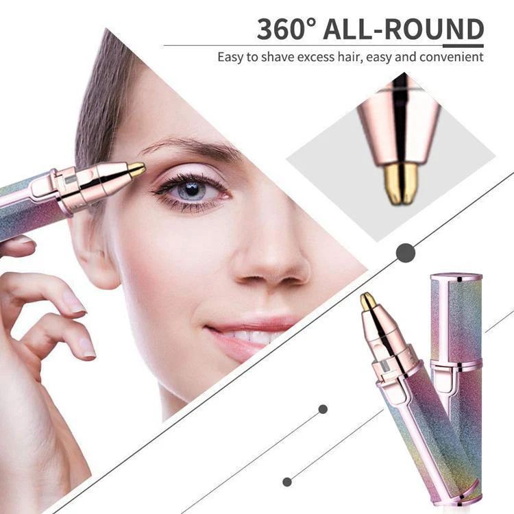 2 in 1 Facial Hair Remover | Eyebrow Trimmer | Rechargeable | Free delivery